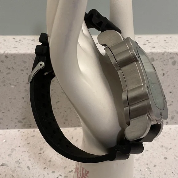 Croton Green Dial Watch with Black Strap - Picture 2 of 7